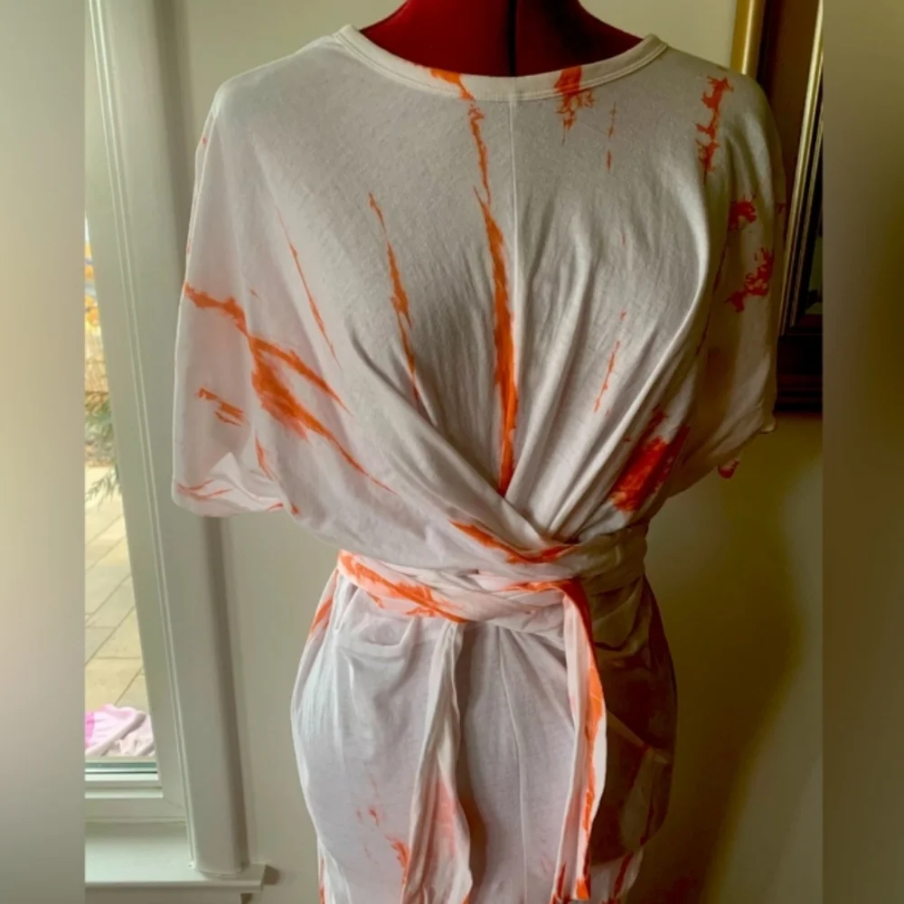 ZARA Cotton Maxi T-Shirt Dress - Picture 5 of 9